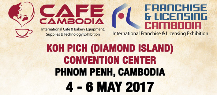 Cafe Cambodia and Franchise & Licensing Cambodia 2017